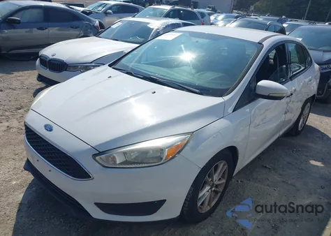 2016 Ford Focus Se z USA, uszkodzony, nr VIN 1FADP3F23GL320287